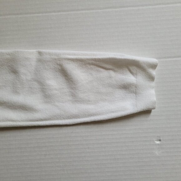 Buffalo David Bitton sweater white pull over preppy long sleeve cottagecore XL - Picture 16 of 16